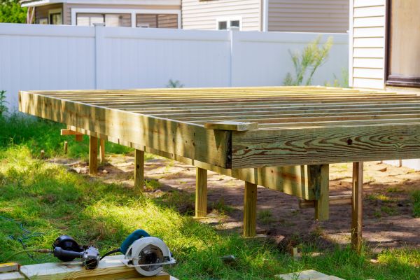 Elevated Deck Installation in Yorba Linda