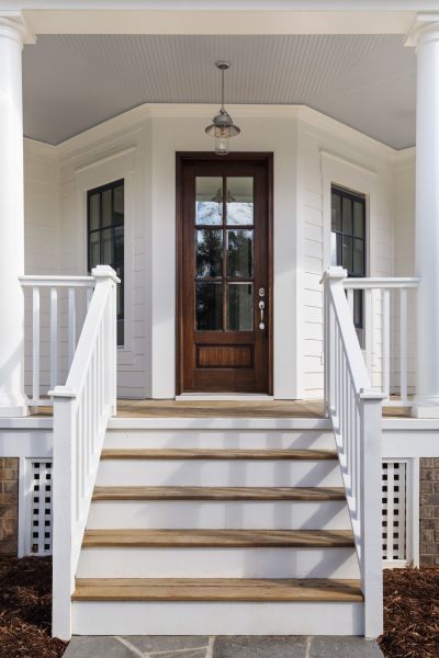 Stoop Railing Installation in Yorba Linda