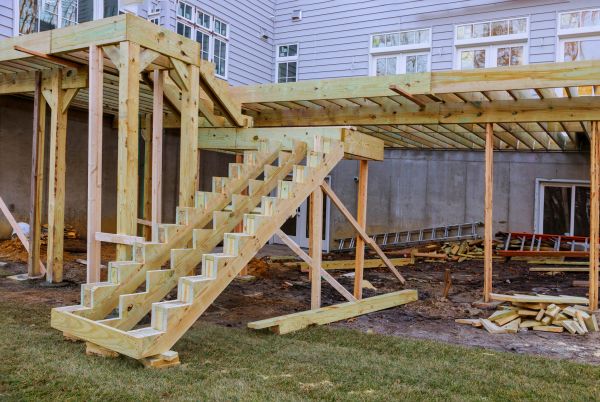 Deck Post Replacement in Yorba Linda