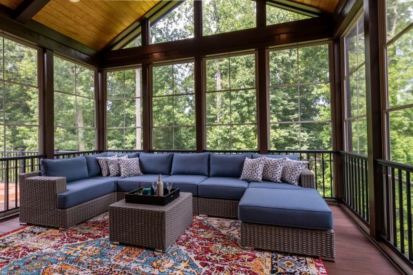Enclosed Deck Installation in Yorba Linda