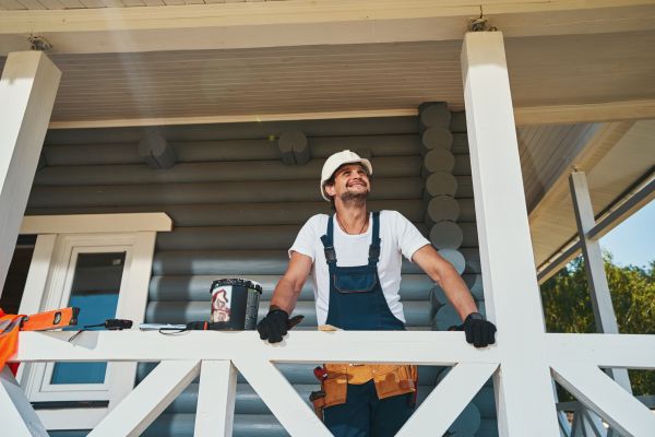 Porch Ceiling Construction in Yorba Linda