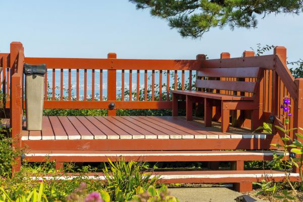 Redwood Deck Construction in Yorba Linda