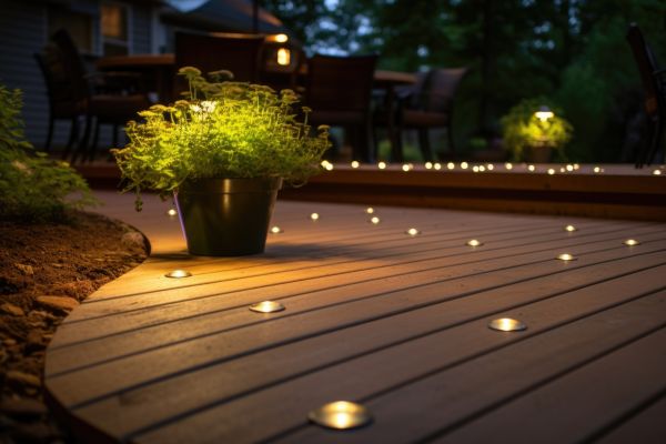 Ground Level Deck Construction in Yorba Linda
