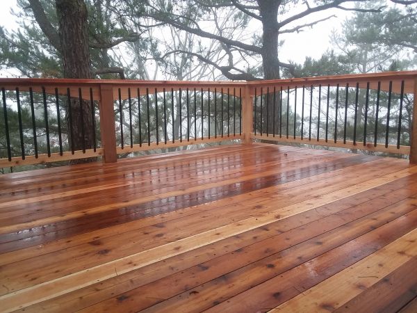 Cedar Deck Repair in Yorba Linda